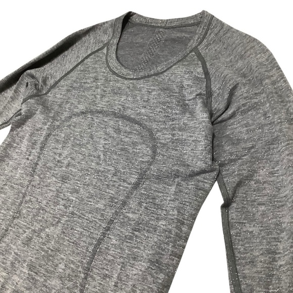 Lululemon Swiftly Tech Long Sleeve Crew
Heathered Black Sz 6 - Picture 5 of 8